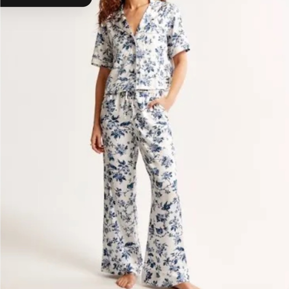 Floral Print Pajama Set
